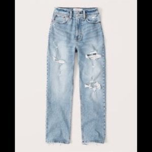 Curve Love Ultra High Rise Ankle Straight Jeans
